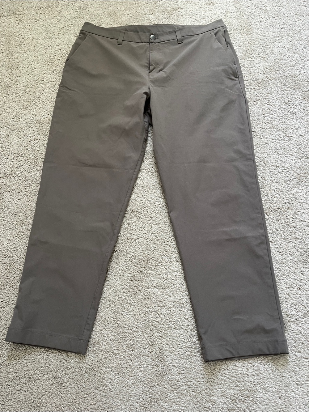 lululemon Men's Stretch Chinos Nomad Size 35